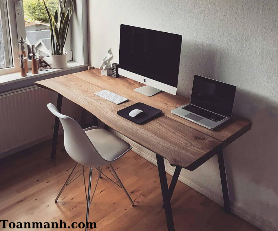BÀN LÀM VIỆC GỖ 4 444